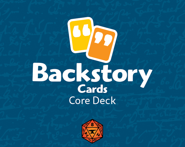 Backstory Cards: Core Deck for Foundry Virtual Tabletop