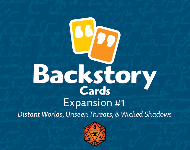 Backstory Cards Expansion #1